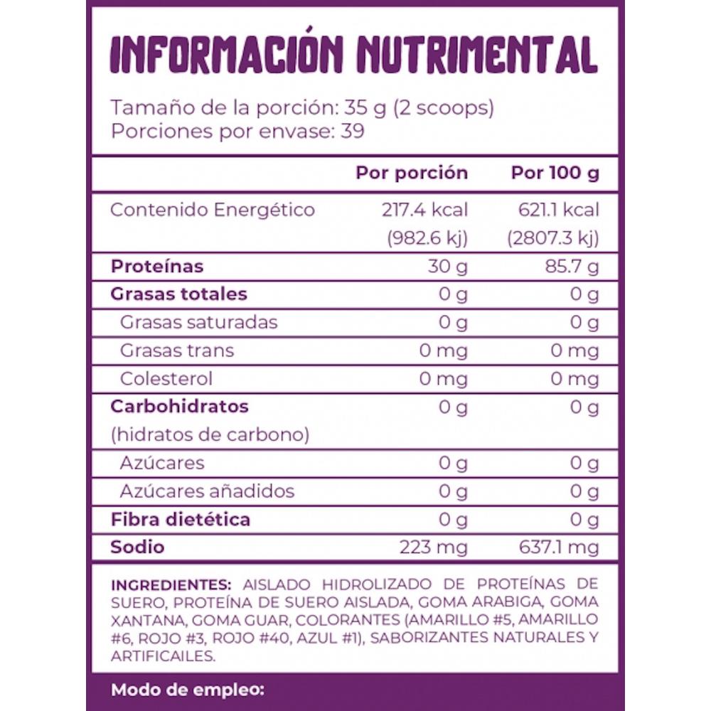 Foto 5 pulgar | Proteína Wpigo Munchies Lab Bong Pong de Vainilla 3 lb