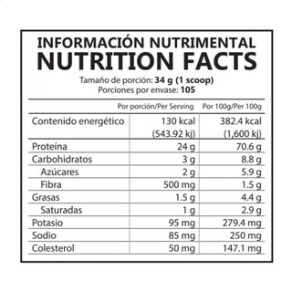Foto 4 | Proteína Hidrolizada Redline Bison Blaze Chocolate 3.6 kg
