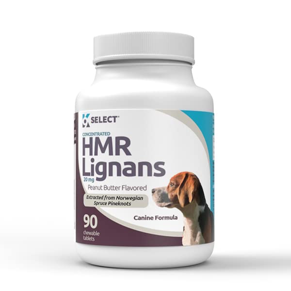Foto 2 pulgar | Venta Internacional - Suplemento K9 Select Hmr Lignans, 20 Mg, Para Perros Medianos, 90 Comprimidos