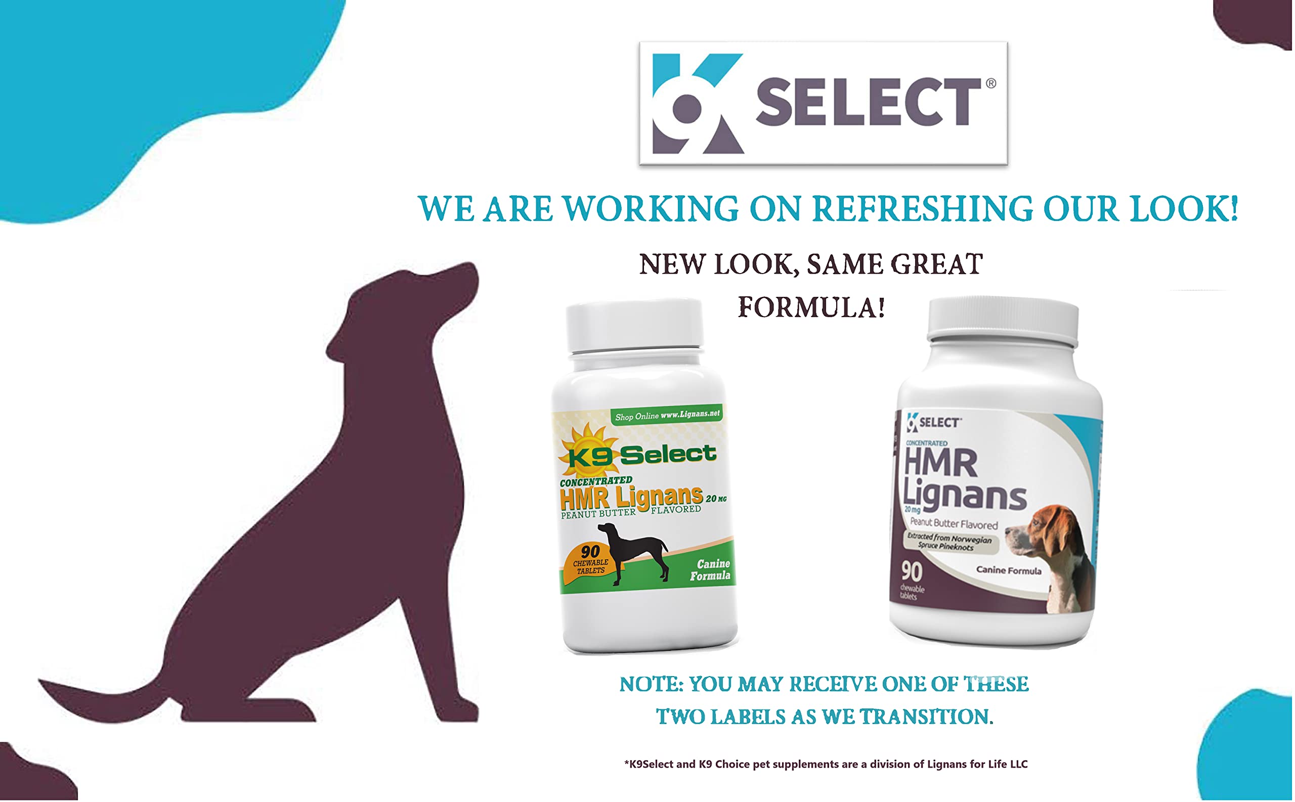 Foto 3 pulgar | Venta Internacional - Suplemento K9 Select Hmr Lignans, 20 Mg, Para Perros Medianos, 90 Comprimidos