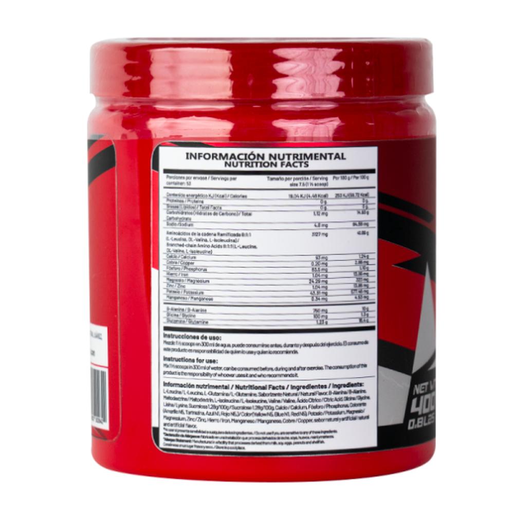 Foto 3 pulgar | Redline Recovery Bcaa Rouge Wolf Piña 400gr