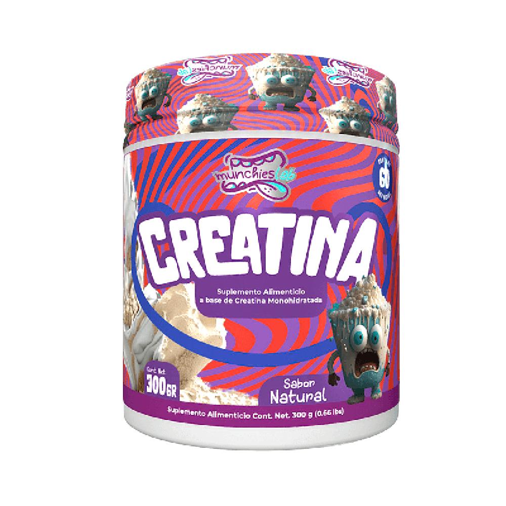 Foto 2 pulgar | Suplemento Munchies Lab Creatina Sabor Natural 300 gramos