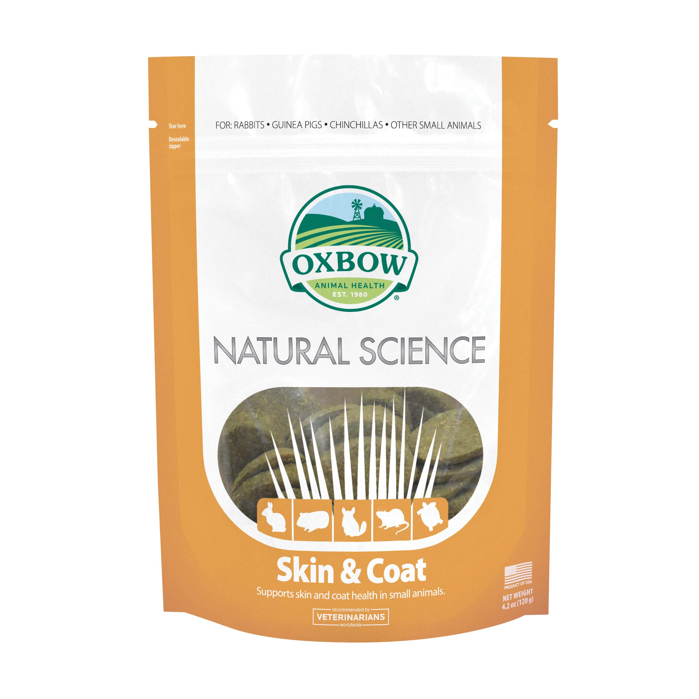 Foto 2 pulgar | Venta Internacional - Suplemento Oxbow Natural Science Para Piel Y Pelaje Para Animales Pequeños