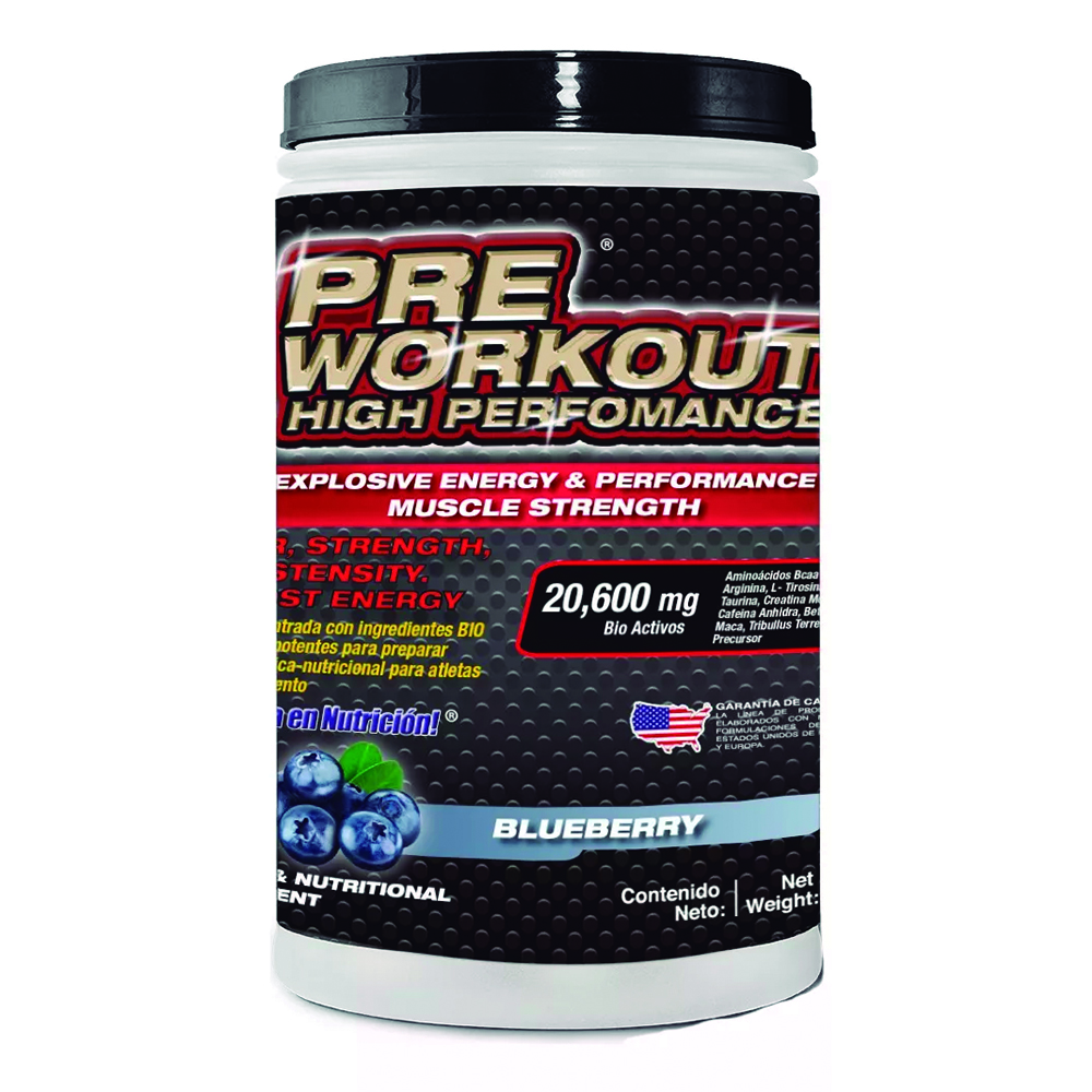 Foto 2 pulgar | Pre Workout F&nt Con Aminoácidos Bcaas Sabor Mora Azúl 600 Gr