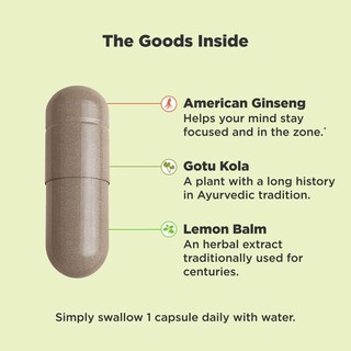 Foto 2 | Venta Internacional - Suplemento Olly Focus Adaptógen Con Ginseng Y Centella Asiática, 30 Unidades