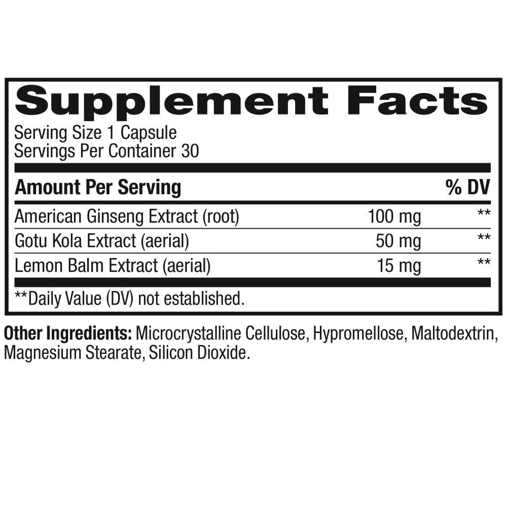 Foto 7 pulgar | Venta Internacional - Suplemento Olly Focus Adaptógen Con Ginseng Y Centella Asiática, 30 Unidades