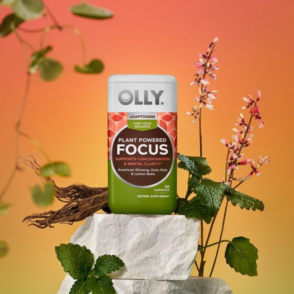 Foto 8 pulgar | Venta Internacional - Suplemento Olly Focus Adaptógen Con Ginseng Y Centella Asiática, 30 Unidades