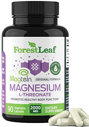 Foto 9 pulgar | Venta Internacional - Suplemento De L-treonato De Magnesio Forestleaf 2000 Mg