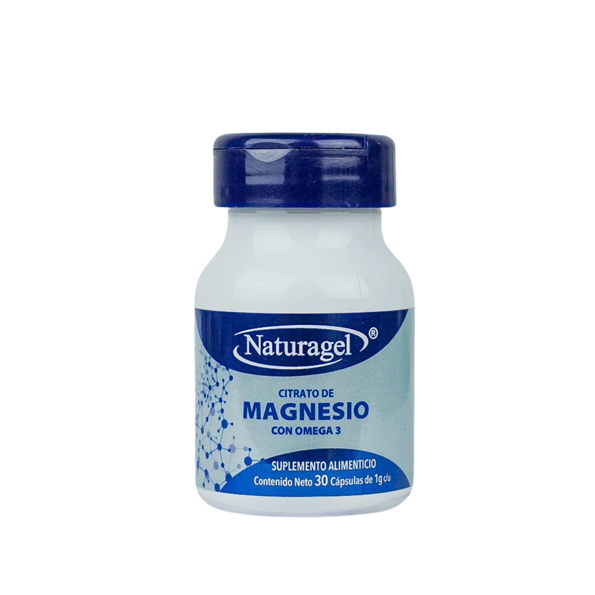 Foto 1 | Suplemento Naturagel Citrato de Magnesio 30 Cápsulas