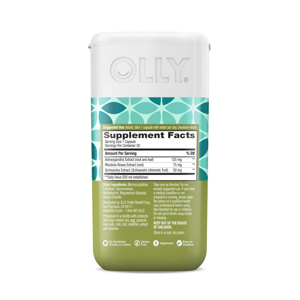 Foto 6 pulgar | Venta Internacional - Suplemento Olly Chill Adaptógen Con Ashwagandha 30% Vegetarian