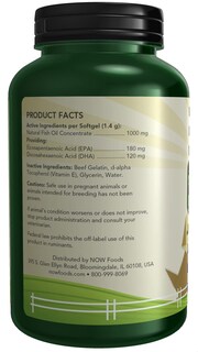 Foto 3 | Venta Internacional - Supplement Now Pet Health Omega 3 Para Perros Y Gatos 180 Softge