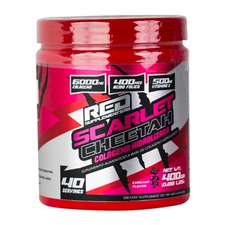Foto 1 | Redline Colageno Hidrolizado Scarlet Cheetah Grosella 400gr
