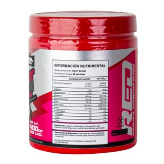 Foto 2 | Redline Colageno Hidrolizado Scarlet Cheetah Grosella 400gr