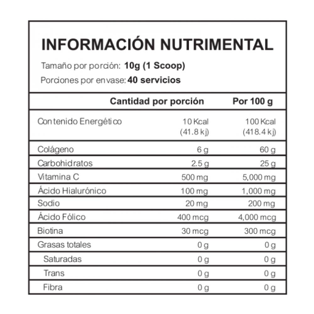 Foto 4 pulgar | Redline Colageno Hidrolizado Scarlet Cheetah Grosella 400gr