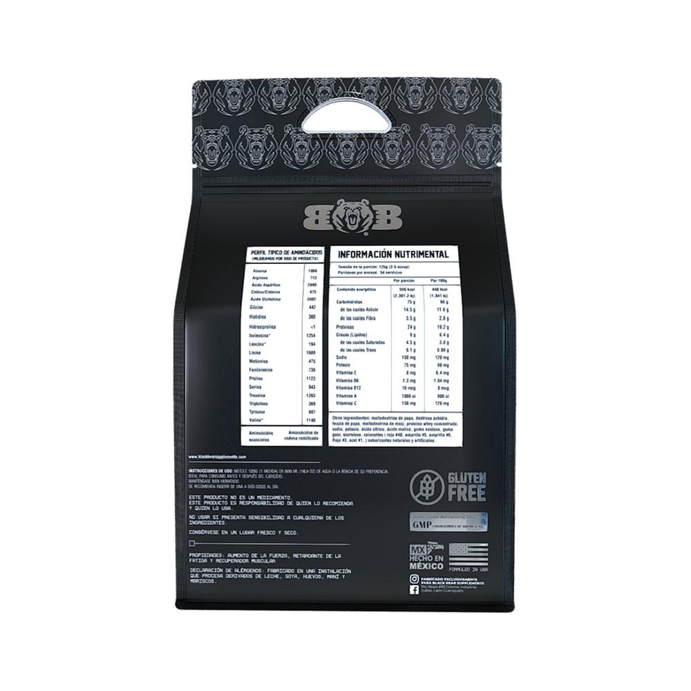 Foto 3 pulgar | Suplemento Alimenticio Ganador Wild Mass Gainer Chocolate 3.6 Kg Blackbear