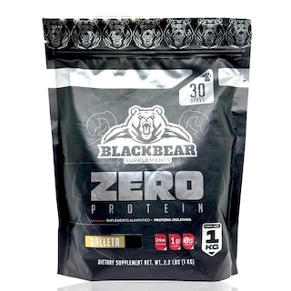 Foto 1 | Proteína Zero Carbs 1 kg Galleta 30 Serv Isolatada Blackbear