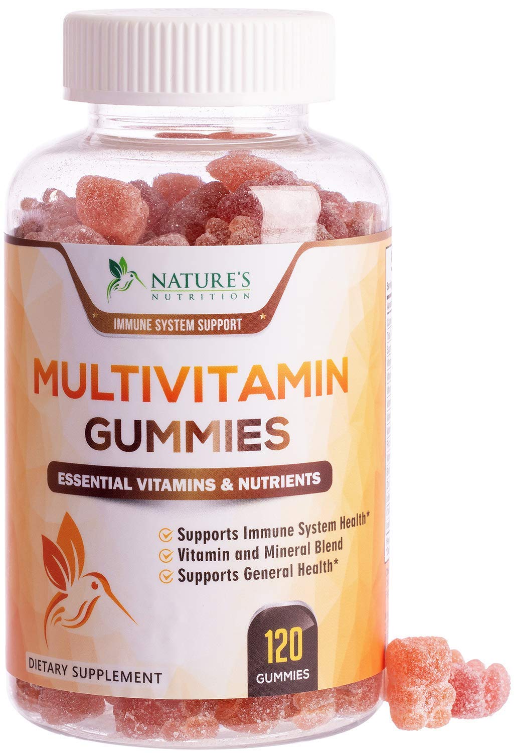 Foto 2 pulgar | Venta Internacional - Gomitas Multivitamínicas Nature's Nutrition Extra Strength 120 Unidades