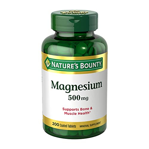 Venta Internacional - Tabletas De Magnesio Nature's Bounty 500 Mg