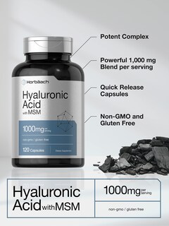 Foto 3 | Venta Internacional - Cápsulas De Ácido Hialurónico Horbäach 1000 Mg 120