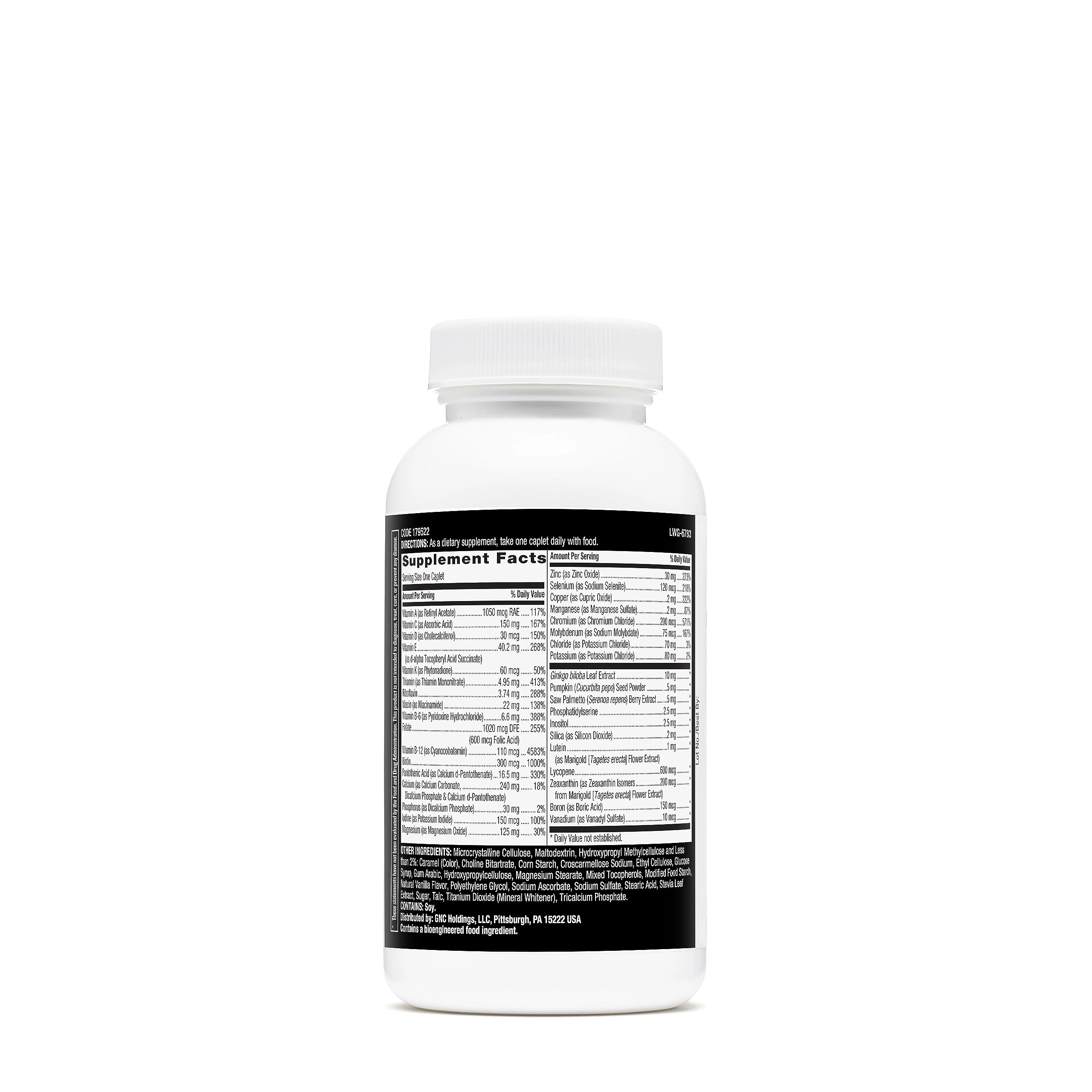 Foto 3 pulgar | Multivitamínico Gnc Mega Men 50+, Ultraconcentrado De 39 Nutrientes - Venta Internacional.