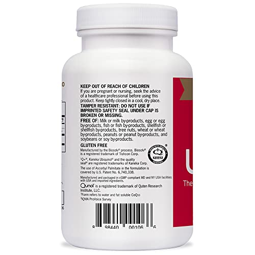 Foto 4 pulgar | Venta Internacional - Suplemento Qunol Mega Ubiquinol Coq10 100 Mg 100 Cápsulas Blandas