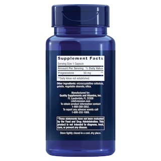 Foto 2 | Venta Internacional - Cápsulas De 50 Mg De Pregnenolona Para El Equilibrio Hormonal