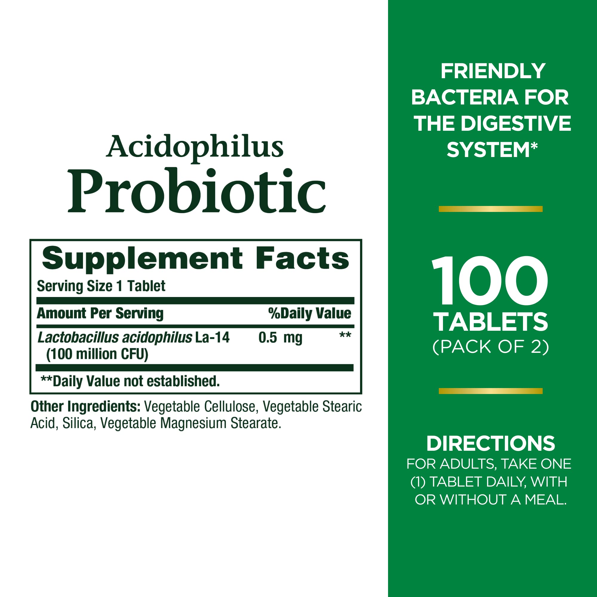 Foto 3 pulgar | Venta Internacional - Suplemento Probiótico Nature's Bounty Acidophilus 100 Ml