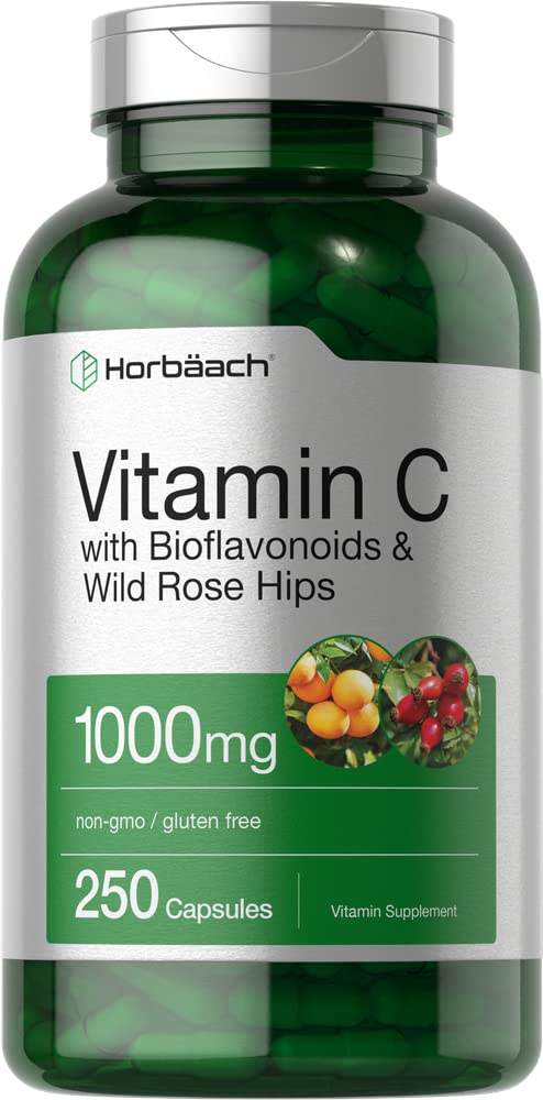 Foto 2 pulgar | Venta Internacional - Vitamina C Horbäach 1000 Mg | 250 Cápsulas Con Bioflavonoides