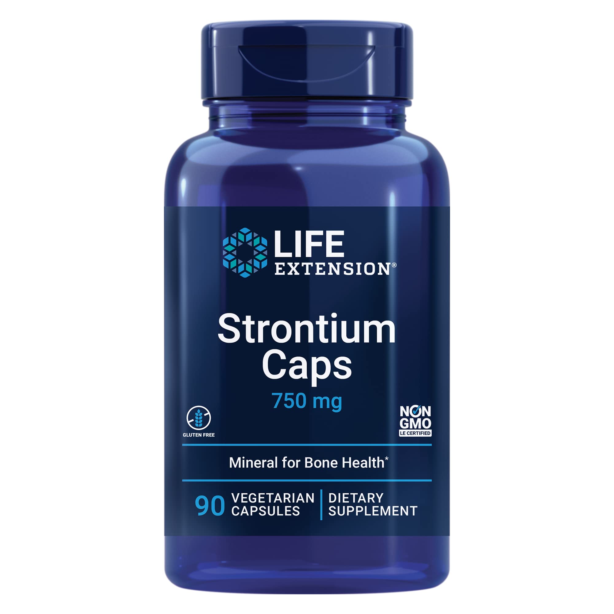 Foto 1 | Venta Internacional - Supplement Life Extension, Cápsulas De Estroncio, 750 Mg, 90 Cápsulas
