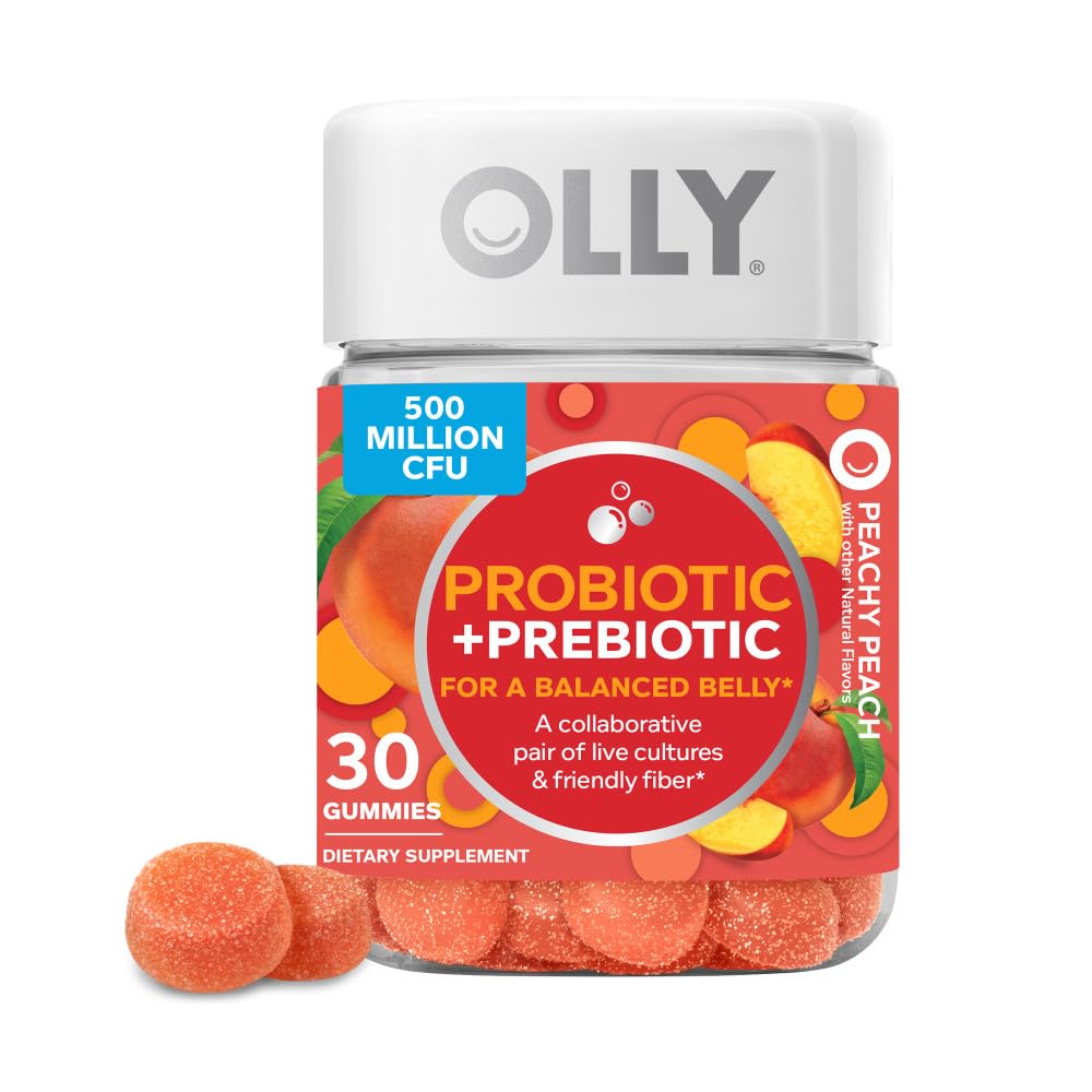 Venta Internacional - Gominola Probiótica Olly Digestive Support Melocotón 30 Ml