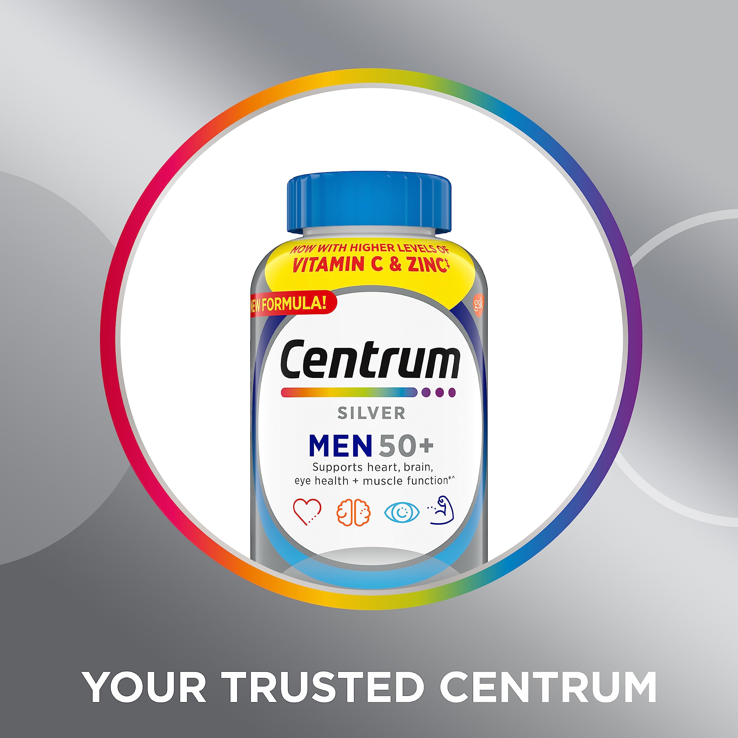 Foto 4 pulgar | Venta Internacional - Suplemento Multivitamínico De Plata Para Hombres
