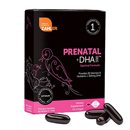 Foto 2 pulgar | Venta Internacional - Vitaminas Prenatales Zahler Prenatal Dha Premium 60 Comprimidos