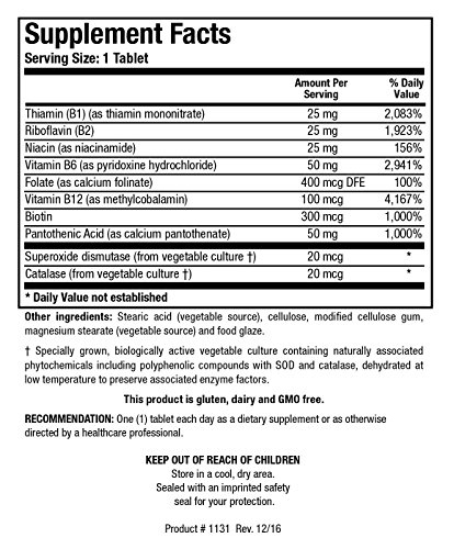 Foto 3 pulgar | Suplemento Biotics Research Bio B Complex De Alta Potencia - Venta Internacional.