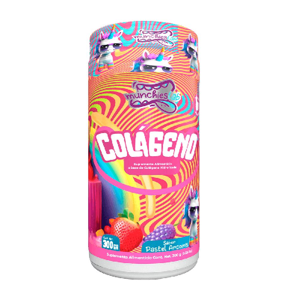 Foto 2 pulgar | Munchies Lab Colágeno Hidrolizado Pastel Arcoiris 300gr