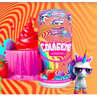 Foto 2 | Munchies Lab Colágeno Hidrolizado Pastel Arcoiris 300gr