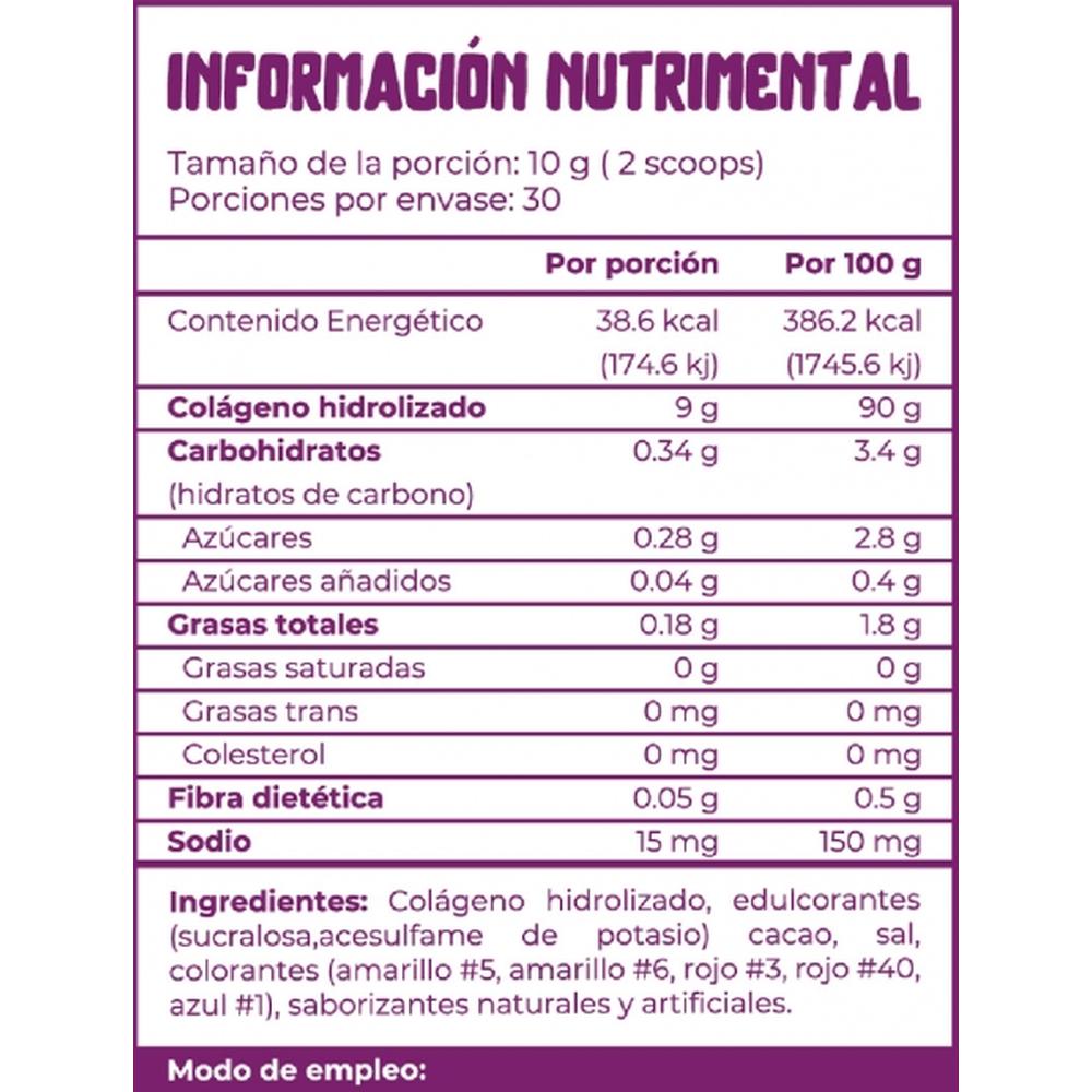 Foto 4 pulgar | Munchies Lab Colágeno Hidrolizado Pastel Arcoiris 300gr