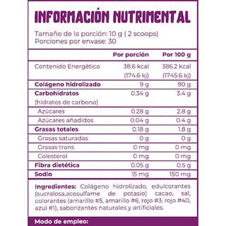 Foto 3 | Munchies Lab Colágeno Hidrolizado Pastel Arcoiris 300gr