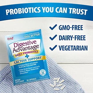 Foto 5 | Venta Internacional - Suplemento Digestive Advantage Lactose Support 96 Comprimidos