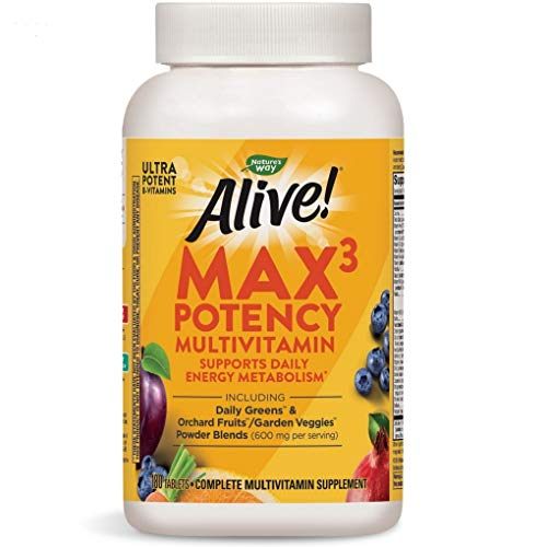 Foto 2 pulgar | Venta Internacional - ¡multivitamínico Nature's Way Alive! Max3 Potency, 180 Comprimidos