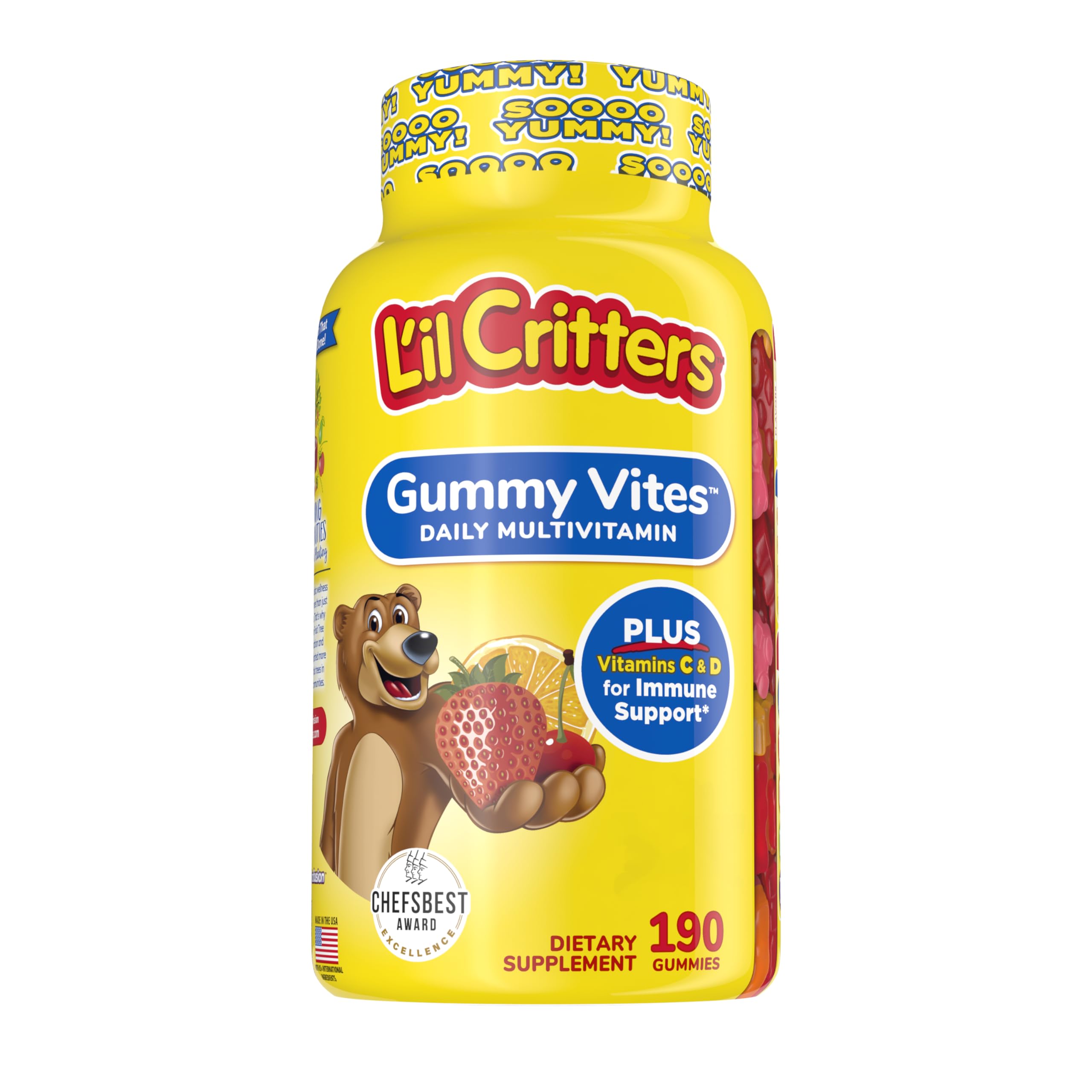 Foto 2 pulgar | Venta Internacional - Gominolas Multivitamínicas Lil Critters Para Niños