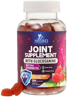 Foto 1 | Gomitas Supplement Nature's Nutrition Para Apoyar Las Articulaciones, 60 Unidades - Venta Internacional.