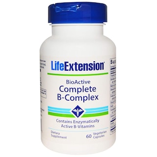 Foto 1 | Suplemento Life Extension Bioactive Complete B-Complex 60 Cápsulas Vegetarianas 3 piezas - Venta Internacional