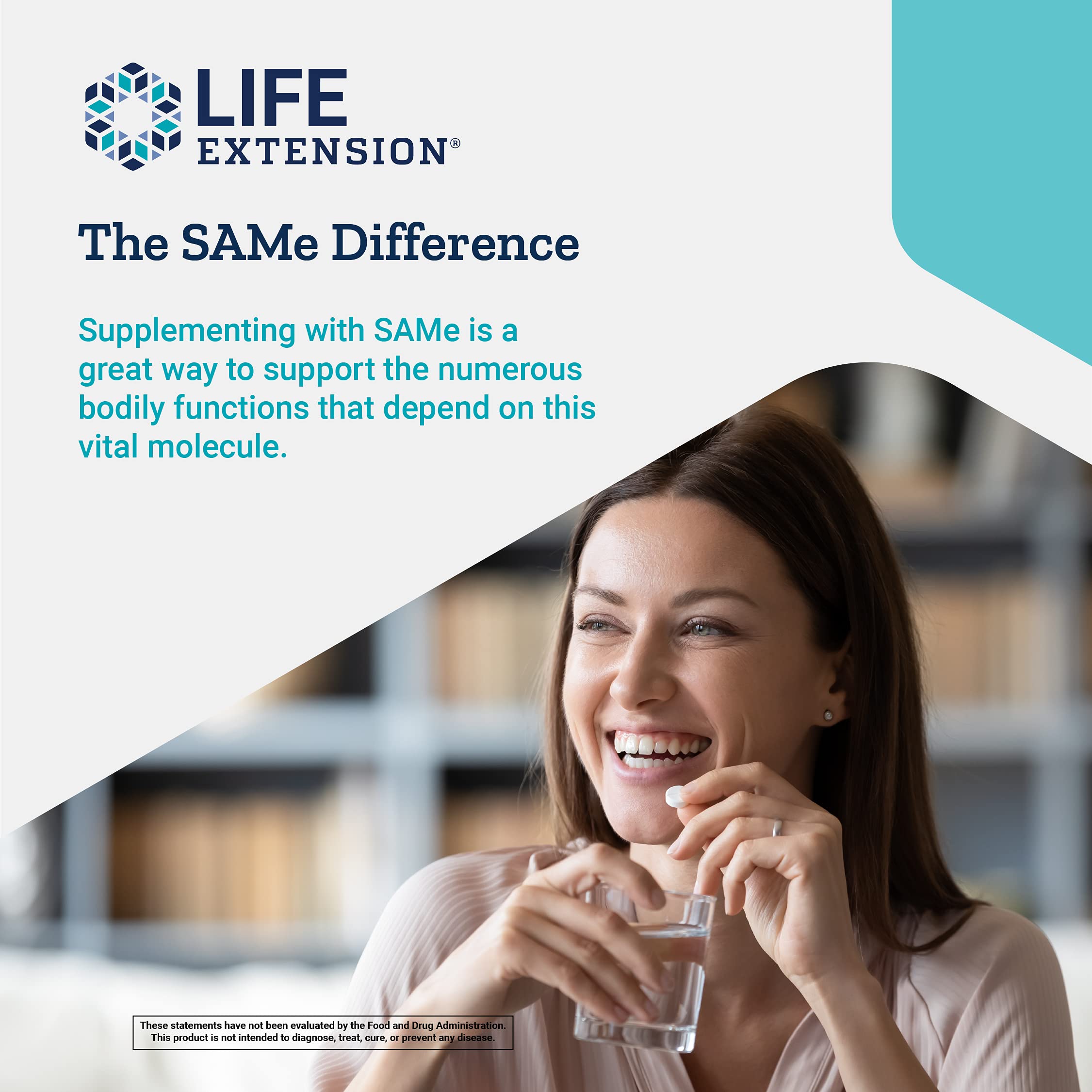 Foto 5 | Suplemento Life Extension Same 400 Mg De S-adenosil-metionina - Venta Internacional.
