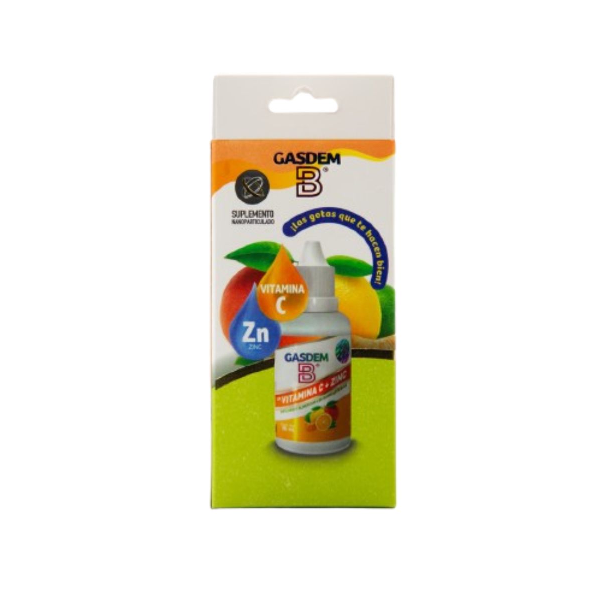 Foto 3 pulgar | Vitamina C + Zinc Gasdem-b 30 ml