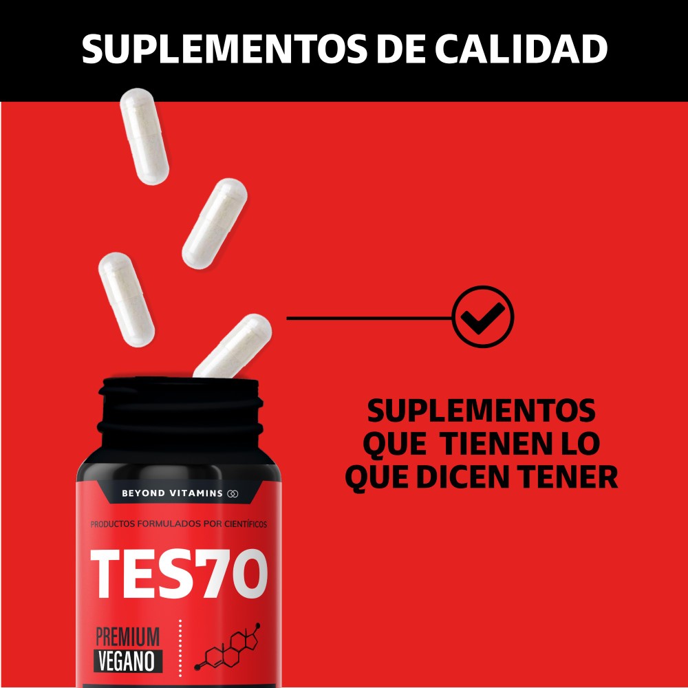 Foto 6 pulgar | Suplemento Alimenticio Beyond Vitamins Testo  60 Cápsulas