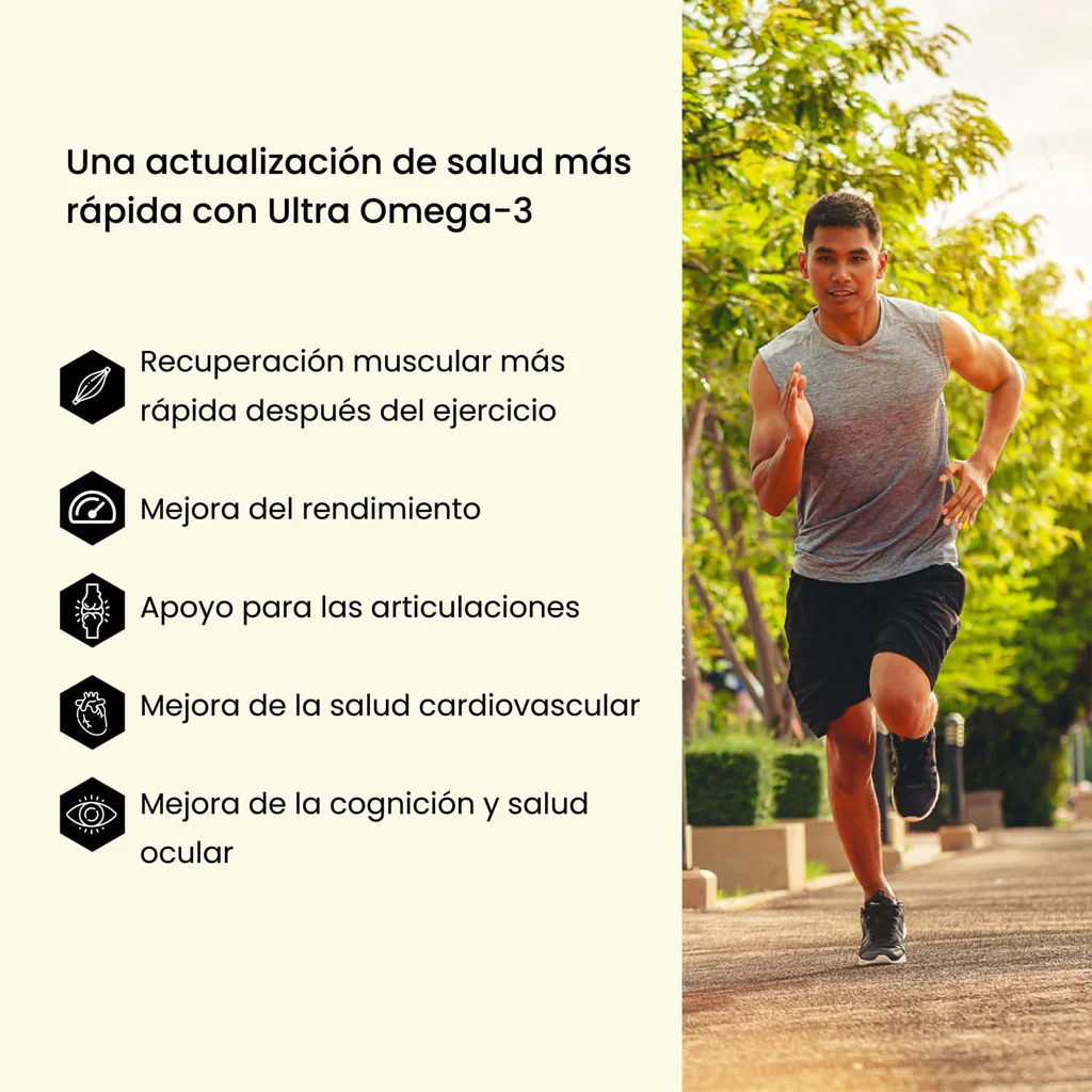 Foto 5 pulgar | Suplemento Alimenticio Ultra Omega 3 60 Cápsulas