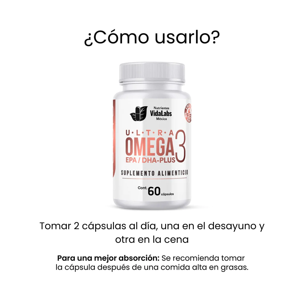 Foto 7 pulgar | Suplemento Alimenticio Ultra Omega 3 60 Cápsulas