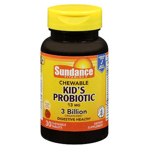 Foto 1 | Tabletas Masticables Probióticas Sundance Kid's Natural Berry 30 - Venta Internacional.