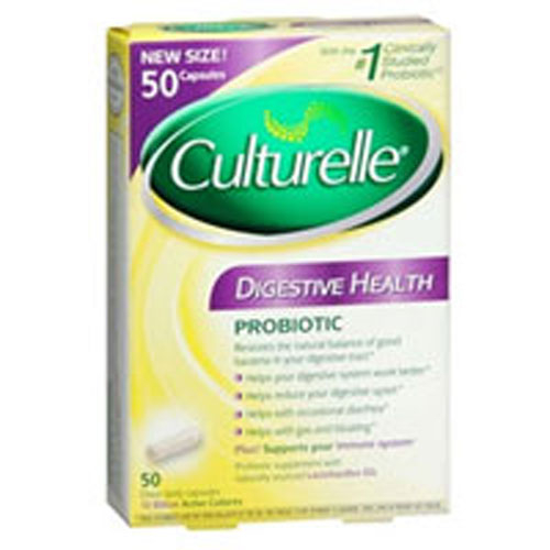 Foto 2 pulgar | Suplemento Probiótico Culturelle Digestive Health 50 Cápsulas - Venta Internacional.