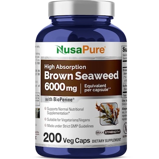 Foto 1 | Suplemento de Extracto de Algas Pardas NusaPure de 6000 mg con Bioperin - Venta Internacional